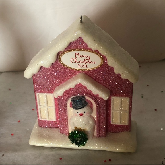 3 Hallmark Keepsake Christmas Ornaments Angel Patriot Snowman Welcome Christmas - Picture 2 of 6